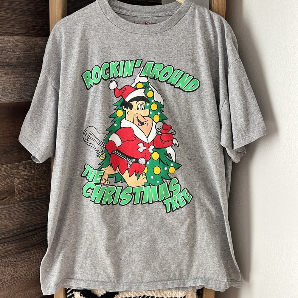 Fred Flintstone Christmas Tee